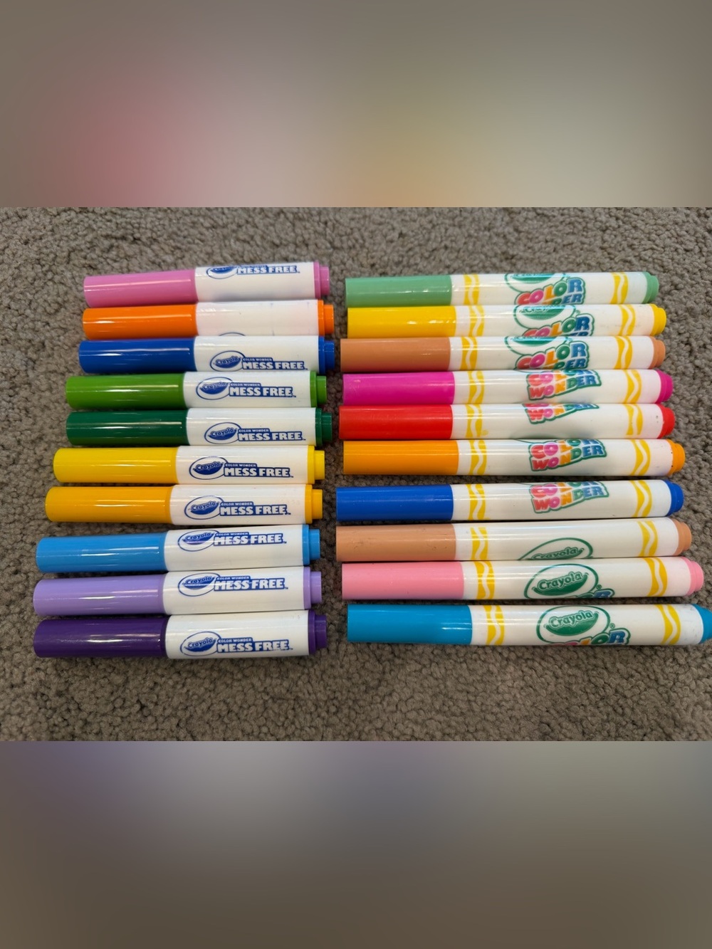 Crayola Mess Free Color Wonder Markers